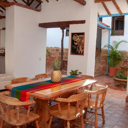 La Juanita Hostel Barichara Ngoại thất bức ảnh