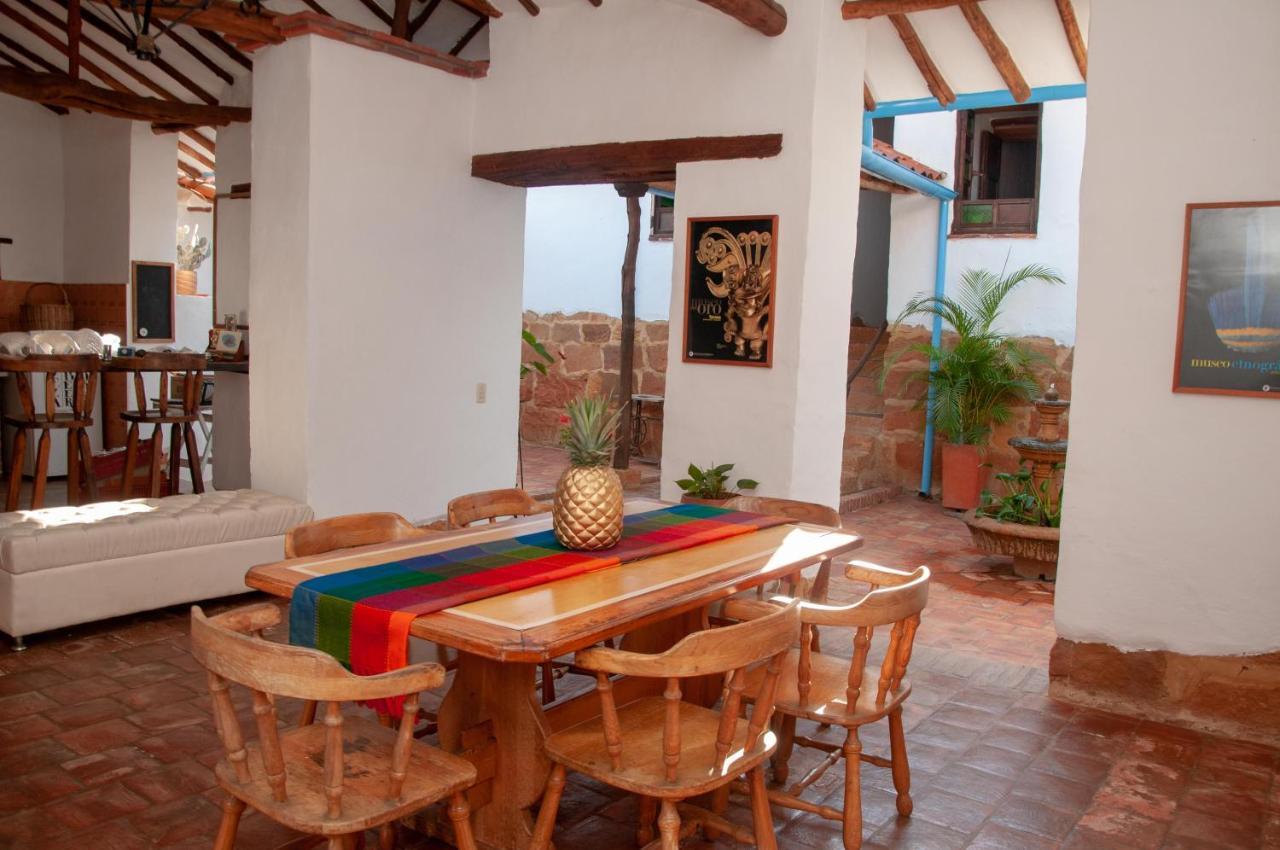 La Juanita Hostel Barichara Ngoại thất bức ảnh