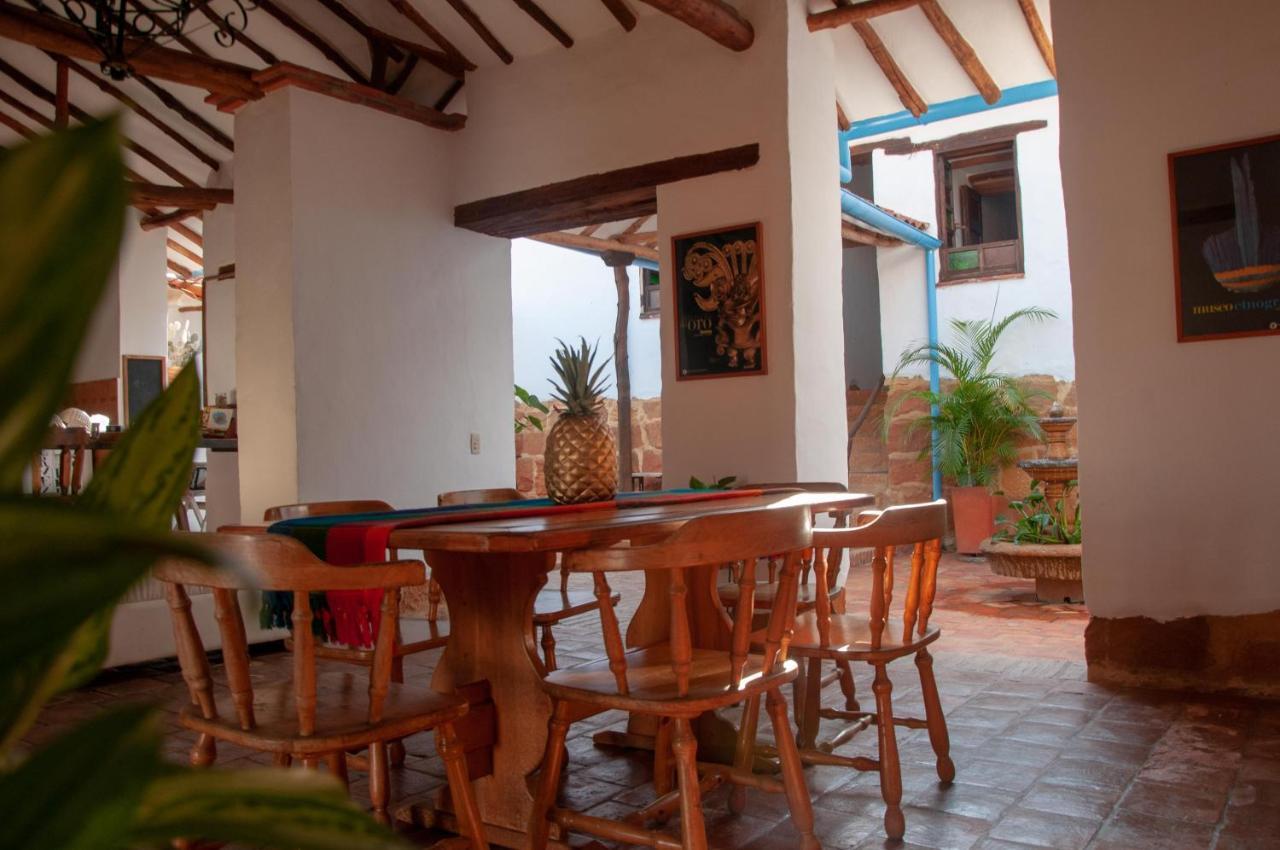 La Juanita Hostel Barichara Ngoại thất bức ảnh