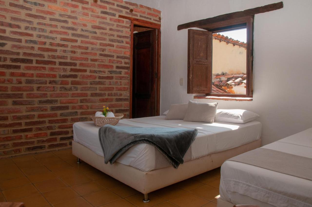 La Juanita Hostel Barichara Ngoại thất bức ảnh