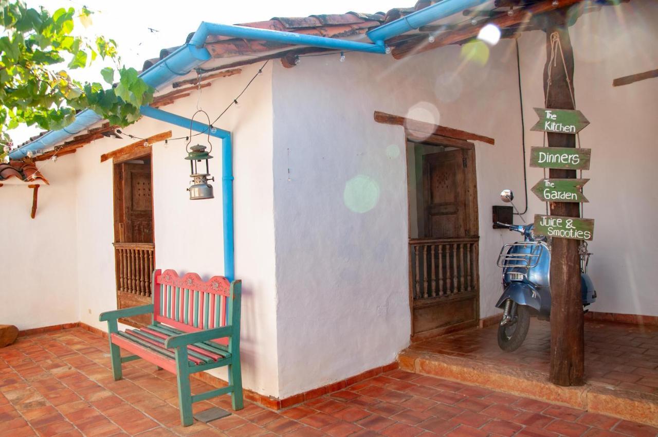 La Juanita Hostel Barichara Ngoại thất bức ảnh