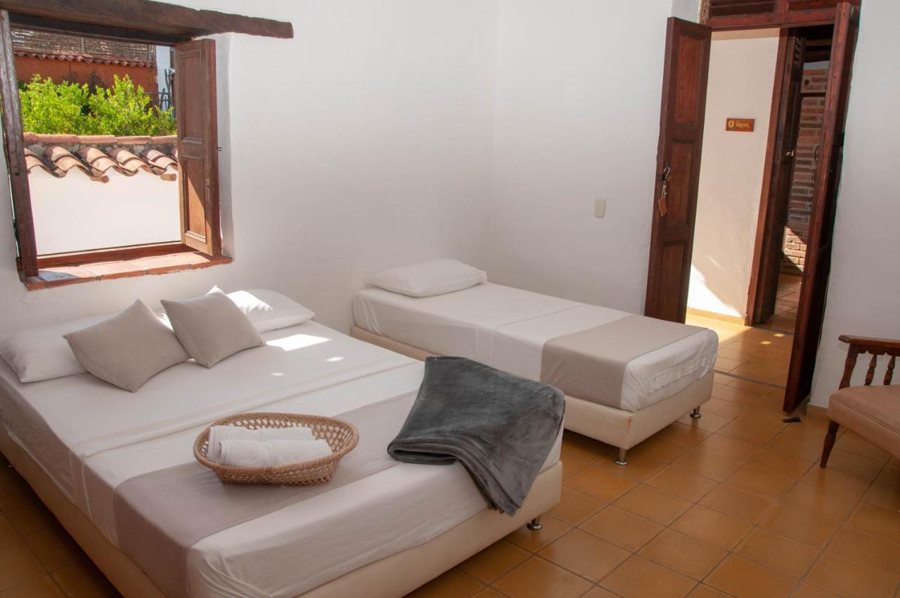 La Juanita Hostel Barichara Ngoại thất bức ảnh