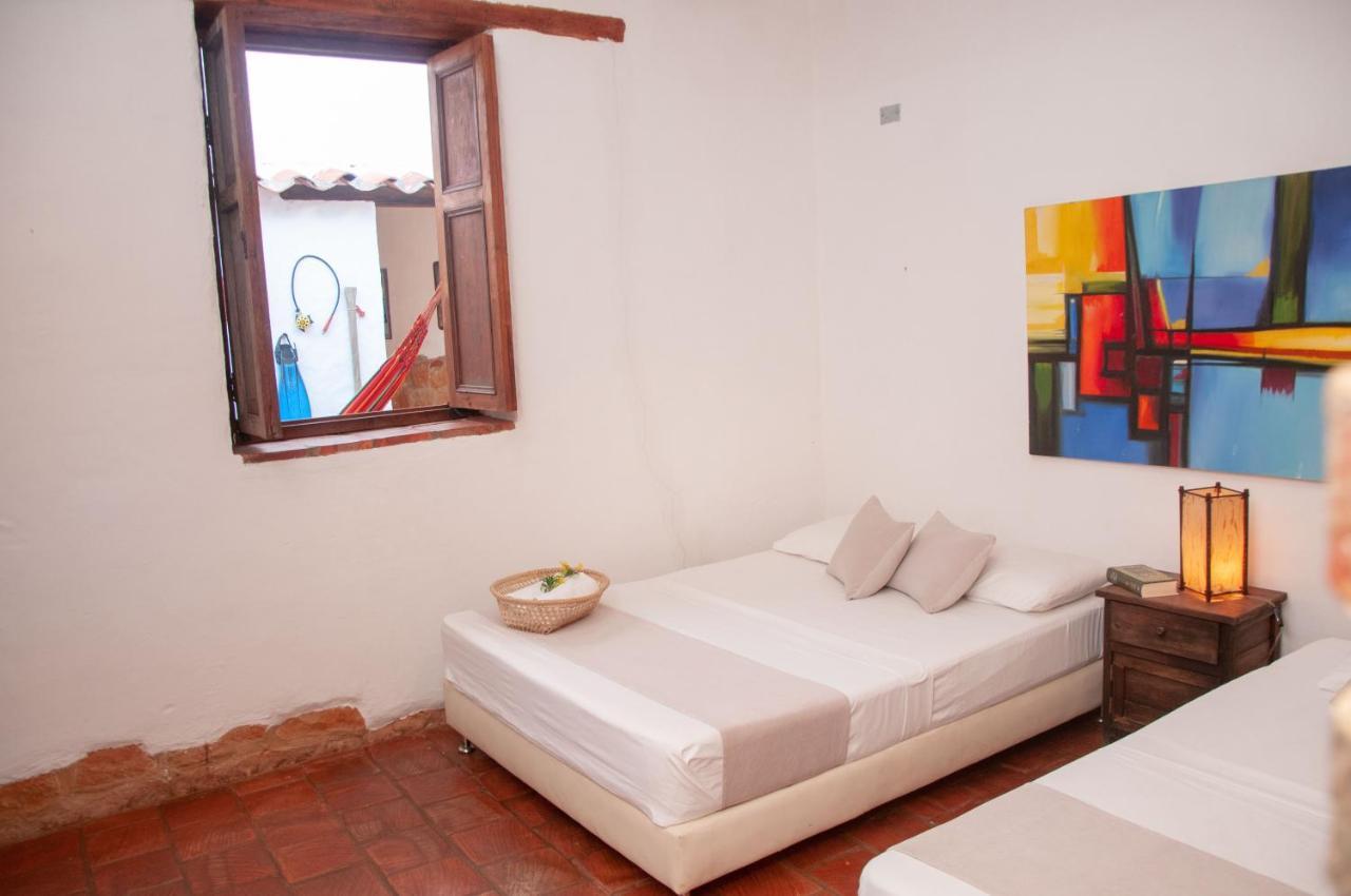 La Juanita Hostel Barichara Ngoại thất bức ảnh