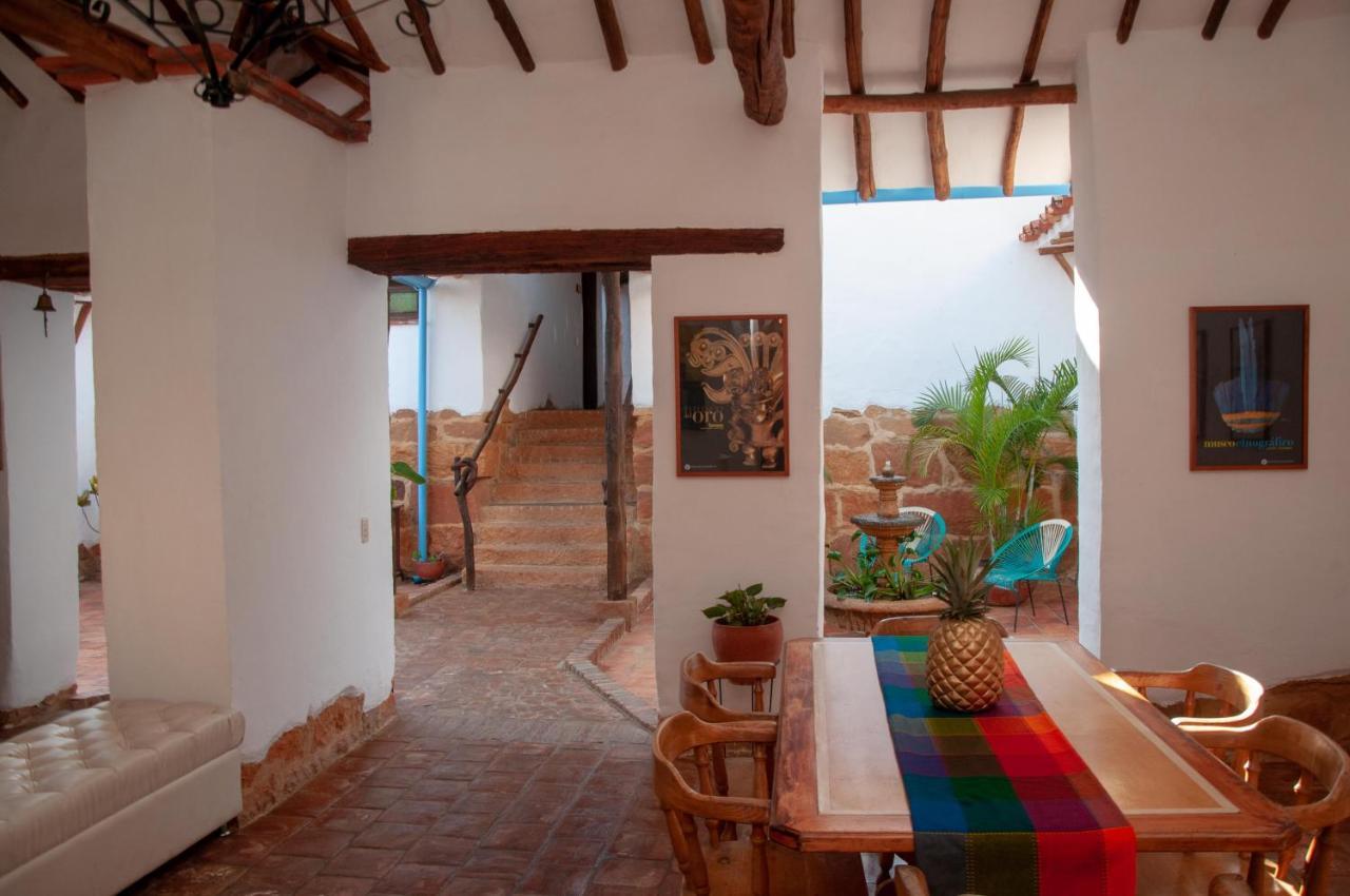 La Juanita Hostel Barichara Ngoại thất bức ảnh