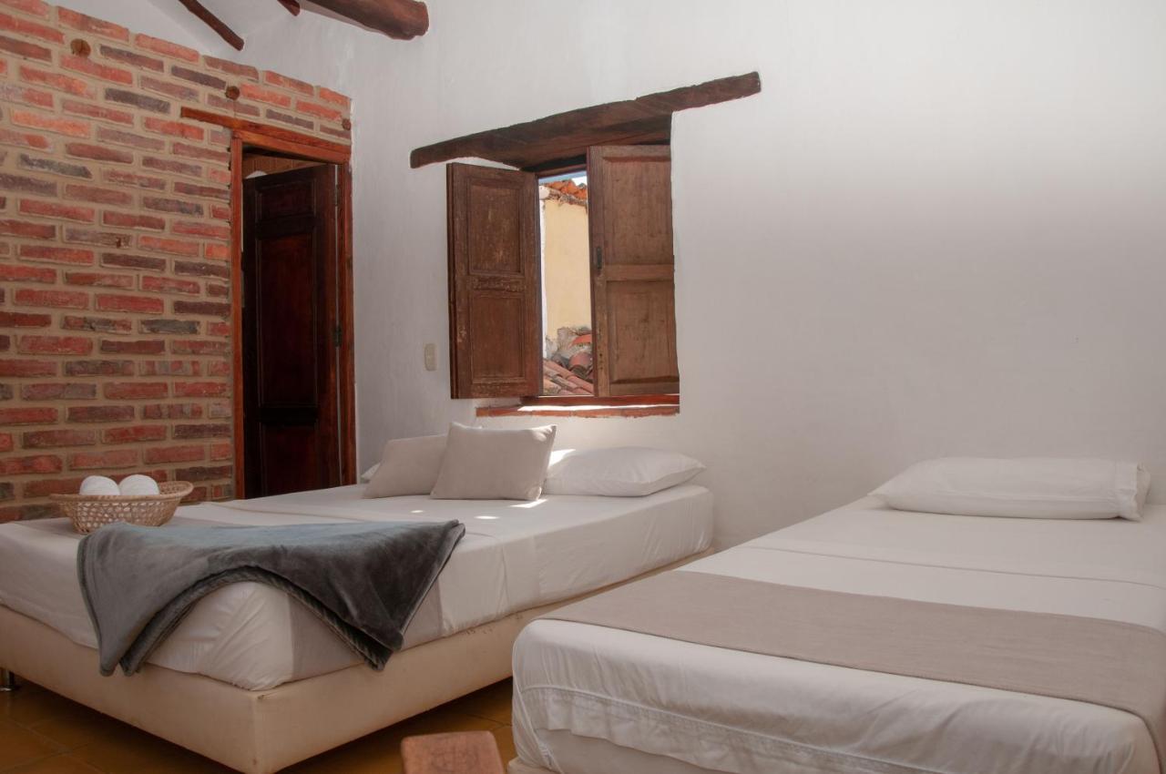 La Juanita Hostel Barichara Ngoại thất bức ảnh