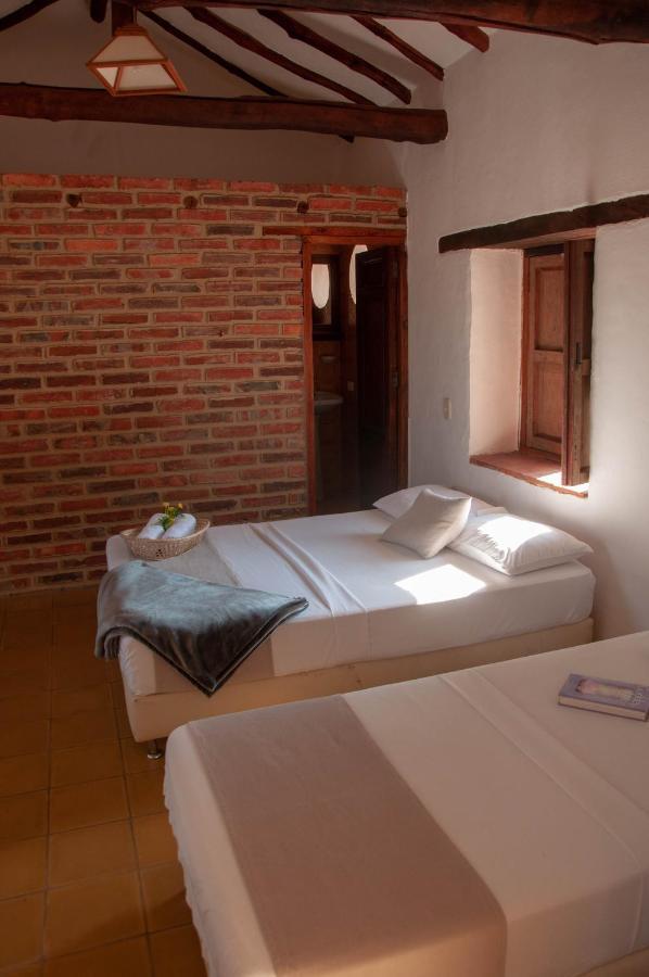 La Juanita Hostel Barichara Ngoại thất bức ảnh