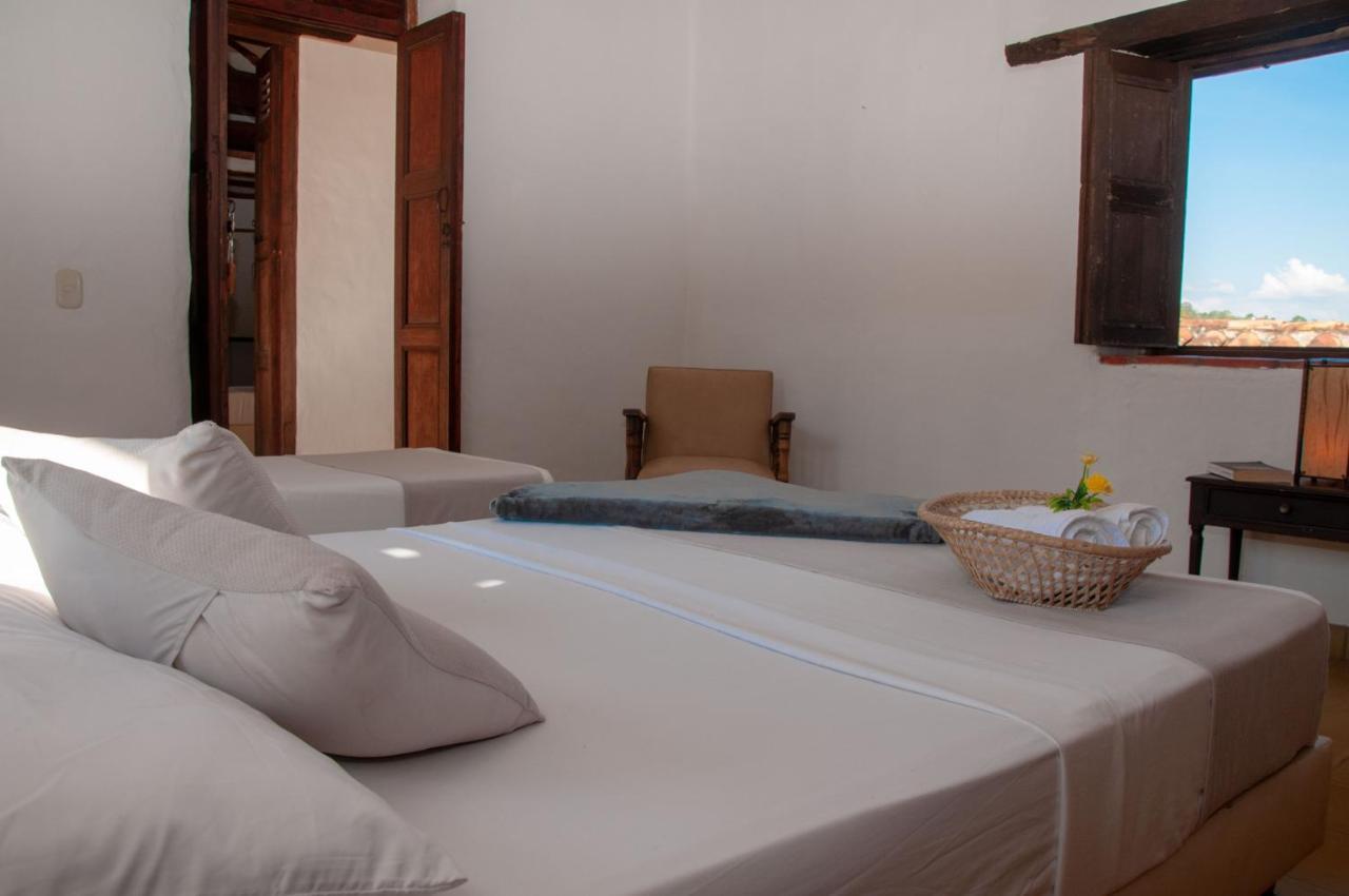 La Juanita Hostel Barichara Ngoại thất bức ảnh